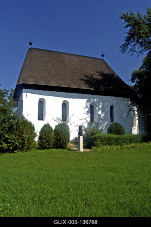Szabolcsi református templom-stock-foto