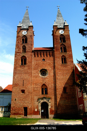 Türje, Premontrei kolostor-stock-foto
