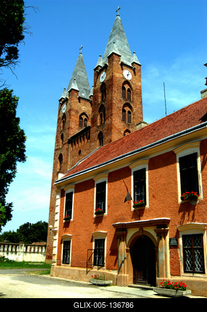 Türje, Premontrei kolostor-stock-foto