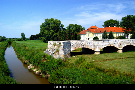 Zalaszentgrót, Batthyány-kastély-stock-foto