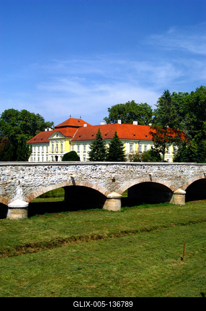 Zalaszentgrót, Batthyány-kastély-stock-foto
