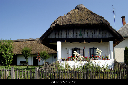 Zalalövő, műemléki jellegű lakóház-stock-foto