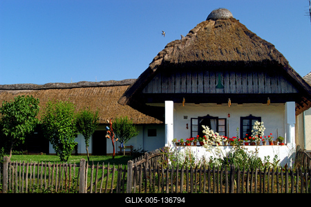 Zalalövő, műemléki jellegű lakóház-stock-foto