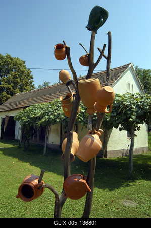 Fazekasház Őriszentpéteren-stock-foto