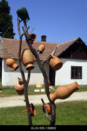 Fazekasház Őriszentpéteren-stock-foto