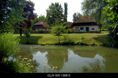 Zalaegerszeg, Göcseji Falumúzeum-stock-foto