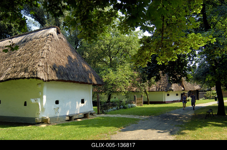 Zalaegerszeg, Göcseji Falumúzeum-stock-foto
