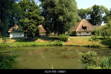 Zalaegerszeg, Göcseji Falumúzeum-stock-foto