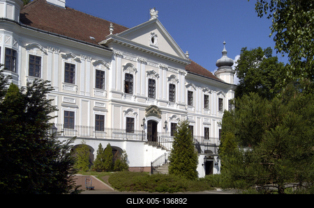 Szirák, Teleki-Degenfeld-kastély-stock-foto