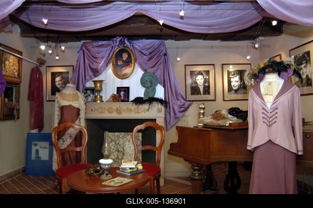 Mohora, Tolnay Klári Emlékház-stock-foto