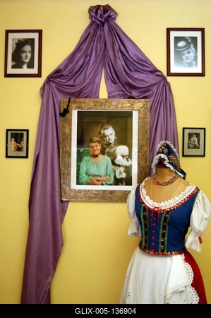 Mohora, Tolnay Klári Emlékház-stock-foto