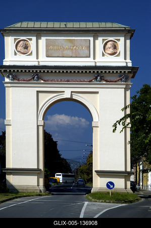 Vác, Diadalív-stock-foto