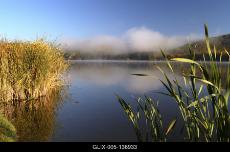 Nőtincsi víztározó-stock-foto