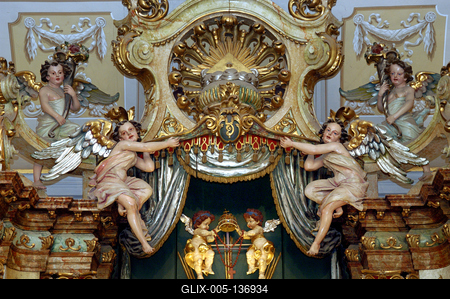 Máriabesnyő, Nagyboldogasszony Bazilika-stock-foto