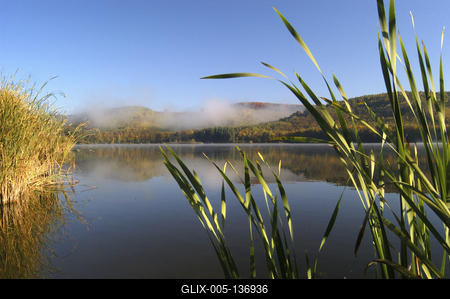 Nőtincsi víztározó-stock-foto