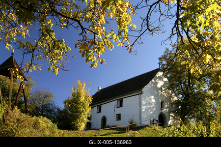 Nagybörzsöny, Bányász templom-stock-foto