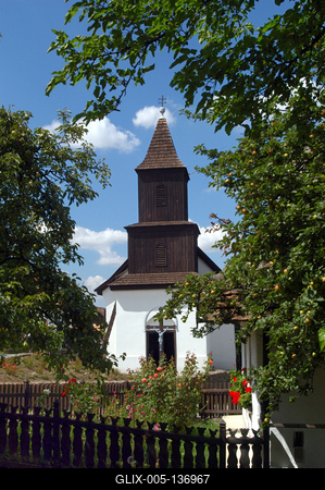 Hollókő, Ófalu védett falurész-stock-foto
