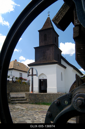 Hollókő, Ófalu védett falurész-stock-foto