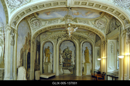 Szombathely, Sala Terrena-stock-foto