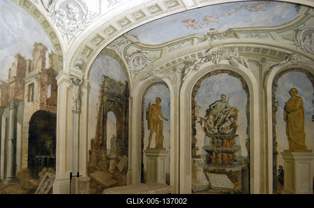 Szombathely, Sala Terrena-stock-foto