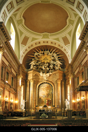 Szombathely, Sarlós Boldogasszony-székesegyház-stock-foto