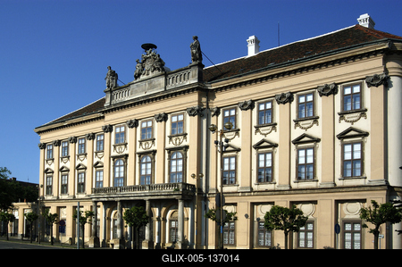 Szombathely, Püspöki Palota-stock-foto