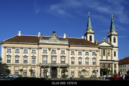Szombathely, Püspöki Palota-stock-foto