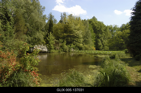 Szombathely, Kámoni Arborétum-stock-foto