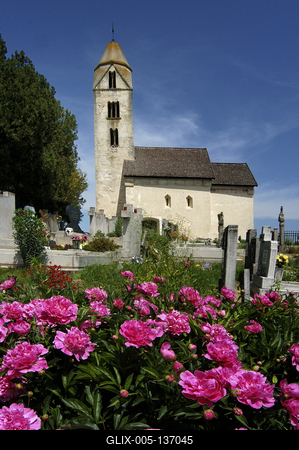 Egregy (Hévíz), Árpád-kori Szent Magdolna templom-stock-foto