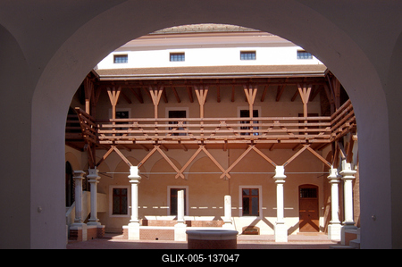 Ozora, Pipo-várkastély-stock-foto