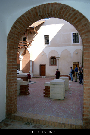 Ozora, Pipo-várkastély-stock-foto