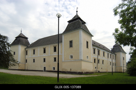 Egervári várkastély-stock-foto