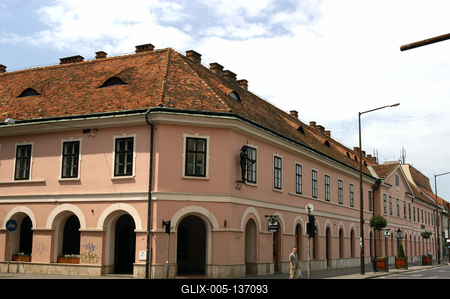 Nagykanizsa, Vasember ház-stock-foto