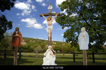 Szentendrei Szabadtéri Néprajzi Múzeum-stock-foto