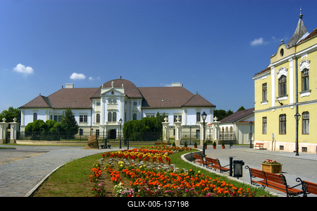 Szécsény, Forgách-kastély-stock-foto