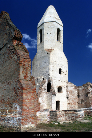 Somogyvámos, Pusztatorony (Pusztatemplom)-stock-foto