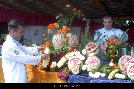 Királyi Szakácsverseny Nagyszakácsiban-stock-foto