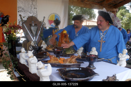 Királyi Szakácsverseny Nagyszakácsiban-stock-foto