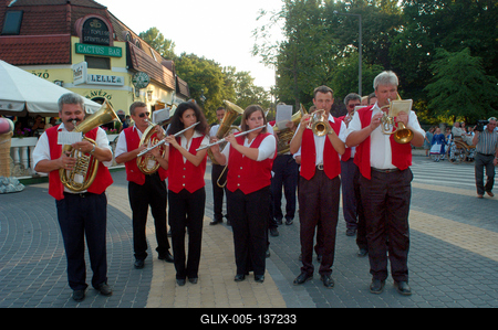 Balatonlellei Borhét-stock-foto