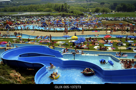Mogyoród, Aquaréna (Aquapark)-stock-foto