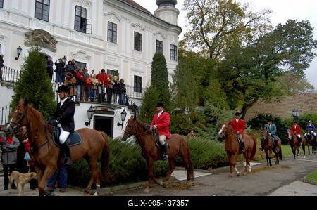 Szirák, Teleki-Degenfeld-kastély-stock-foto