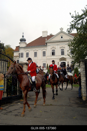 Szirák, Teleki-Degenfeld-kastély-stock-foto