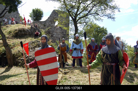Drégelypalánk, Drégely vára-stock-foto