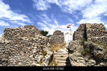 Drégelypalánk, Drégely vára-stock-foto