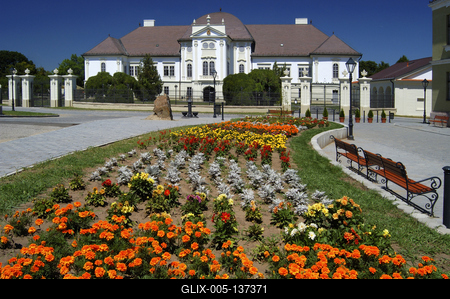 Szécsény, Forgách-kastély-stock-foto