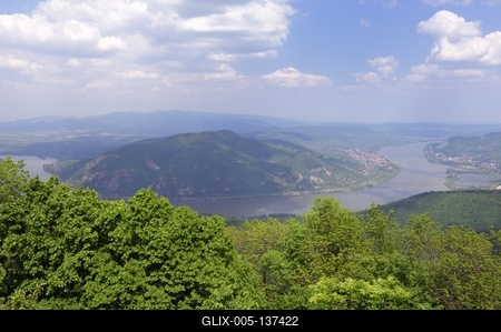 Prédikálószék, Visegrádi-hegység-stock-foto