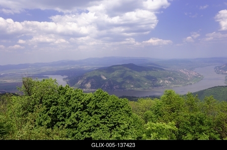 Prédikálószék, Visegrádi-hegység-stock-foto
