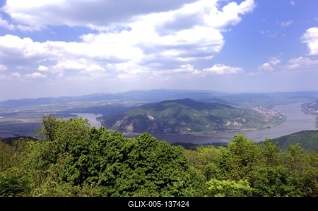 Prédikálószék, Visegrádi-hegység-stock-foto