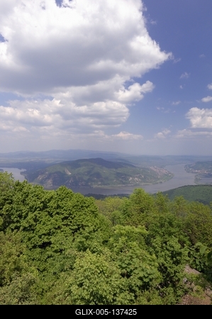 Prédikálószék, Visegrádi-hegység-stock-foto