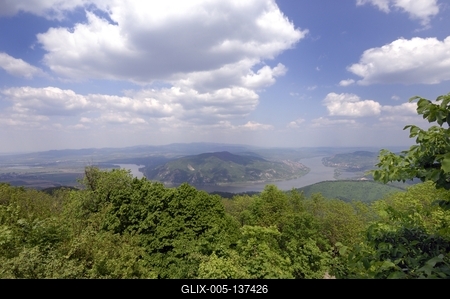 Prédikálószék, Visegrádi-hegység-stock-foto